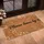 Please Leave By 9 Text Botanical Foliage - Home Guest Rustic Decor Gift Doormat - 4