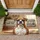 Fawn White Boxer Dog Funny Message Custom Dog Name - Home Decor Gift for Dog Owners Doormat - 1