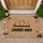 Dachshund LOVERS ONLY Text Dog Silhouettes - Outdoor Home Decor Gift Doormat - 1
