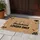 Dachshund LOVERS ONLY Text Dog Silhouettes - Outdoor Home Decor Gift Doormat - 5
