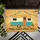 Retro Travel Trailer Bunting Flags - Happy Campers Welcome Home Decor Gift Doormat - 6