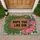 HOPE YOU LIKE GIN Juniper Rose Iris Flowers - Home Bar Decor Gift for Gin Lover Doormat - 1