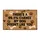 HOPE YOU LIKE GIN Juniper Rose Iris Flowers - Home Bar Decor Gift for Gin Lover Doormat - 3