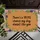My Dog Doesn't Like You Saying - Floral Foliage Pet Owner Home Decor Gift Doormat - 6