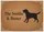 Custom Family Name & Buster Dog Silhouette - Family Home Decor Gift Doormat - 7