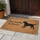 Custom Family Name & Buster Dog Silhouette - Family Home Decor Gift Doormat - 5