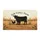 Custom Name and Year Valley Farm Cow Calf Chicken Silhouettes - Farmhouse Home Decor Gift Doormat - 3