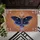 Mystical Moth Moon Cosmic Mandala Floral Vines - Rustic Celestial Home Decor Gift Doormat - 6