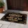 Check Your Energy Message Rustic Scrollwork Leaf - Lifestyle Home Decor Doormat - 5