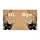 Black Cats Hi Bye Text Botanical Plants - Home Decor Cat Lover Gift Doormat - 3