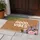 Good Vibes Heart Rose Iris Floral - Home Decor Gift Doormat - 5