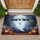 Trick or Treat Ghost Bats Pumpkins - Spooky Halloween Decor Doormat - 1