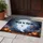 Trick or Treat Ghost Bats Pumpkins - Spooky Halloween Decor Doormat - 5