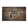 Dad's Shed Workshop Tools Rustic Wood Panel - Man Cave Decor Gift for Dad Doormat - 3