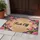 Fuck Off Script Pink Roses Purple Iris Floral - Home Decor Gift Doormat - 5