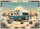 Retro Travel Trailer Desert Sunset Landscape - Home Decor Travel Lover Gift Doormat - 7