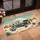 Retro Travel Trailer Desert Sunset Landscape - Home Decor Travel Lover Gift Doormat - 4