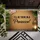 Prosecco Quote Lush Green Plant Moroccan Lantern Blush Panel Paving - Home Decor Gift Doormat - 6
