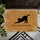 Custom Family Name Black Cat Silhouette Pet Name - Home Decor Cat Lover Gift Doormat - 6