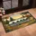 Vintage Travel Trailer Campground Scene - Outdoor Living Camping Lover Gift Doormat - 4