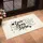 Love Lives Here Script Heart Motifs Cream Beige Tan - Everyday Welcoming Home Decor Doormat - 4