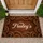 Earthy Strands Custom Family Name - Farmhouse Home Decor Gift Doormat - 1