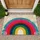 Concentric Rainbow Arcs - Everyday Home Decor Gift Doormat - 1