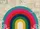 Concentric Rainbow Arcs - Everyday Home Decor Gift Doormat - 7