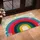 Concentric Rainbow Arcs - Everyday Home Decor Gift Doormat - 4