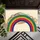 Crisp Richly Textured Concentric Bands Arc Flowing Waves Fiber - Home Decor Gift Doormat - 6