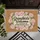 Grandkids Welcome Peony Blooms String-of-Pearls - Grandparent Home Decor Gift Doormat - 6