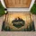 Camping Since Custom Year Mountains Pines - Outdoor Adventure Decor Doormat - 1