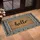Script Hello Heart Geometric Border Sisal Mat Home Decor Gift Doormat - 4
