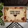 Wine Glass Grapevine 'Come Back With Wine' - Home Decor Gift for Wine Lover Doormat - 6