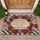 Wine Door Saying Roses Violets Grapes - Home Decor Gift for Wine Lover Doormat - 1