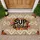 Witches SUP Autumn Leaves Spiderweb - Halloween Fall Decor Witch Lover Gift Doormat - 1