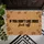 IF YOU DON'T LIKE DOGS Fuck Off Text - Humorous Dog Lover Housewarming Gift Doormat - 6