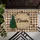 Ebanks Script Snowflake Wreath Pine Tree Polka Dots - Home Decor Gift Doormat - 6
