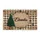 Ebanks Script Snowflake Wreath Pine Tree Polka Dots - Home Decor Gift Doormat - 3