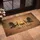Fire Pit Adirondack Chairs Custom Family Name - Rustic Home Decor Gift Doormat - 4