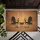 Fire Pit Adirondack Chairs Custom Family Name - Rustic Home Decor Gift Doormat - 6