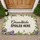 Grandkids Spoiled Here Floral - Home Decor Gift for Grandparents Doormat - 1