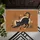 Sleek Black Cat Stretch - Cozy Home Decor Gift for Cat Lover Doormat - 6