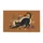 Sleek Black Cat Stretch - Cozy Home Decor Gift for Cat Lover Doormat - 3