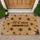 Snowflake 'let it snow SOMEWHERE ELSE' Calligraphy - Winter Humor Home Decor Doormat - 1