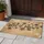 Let It Snow Cursive Script Snowflakes - Winter Holiday Home Decor Gift Doormat - 5