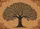 Black Silhouette Tree Carved Custom Name Initials - Earthy Home Decor Gift Doormat - 7