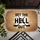 Get The Hell Out Hockey Sticks Ice Rink - Sports Fan Man Cave Decor Doormat - 6