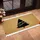 Black Christmas Tree Merry Christmas Polka Dot Border - Holiday Decor Doormat - 4