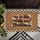 Christmas Text Holly Berries Bells - Christmas Holiday Home Decor Gift Doormat - 6